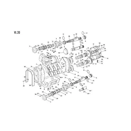 Flanschdichtung rund