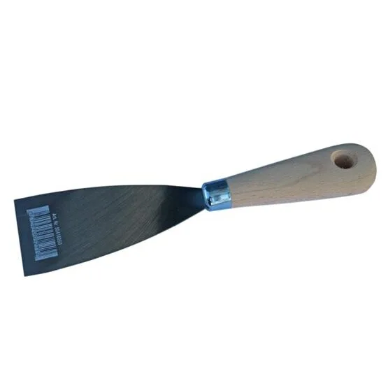 Malerspachtel mit Holzgriff