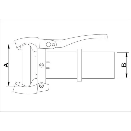 Mutterteil für Schaleneinband PERROT-System