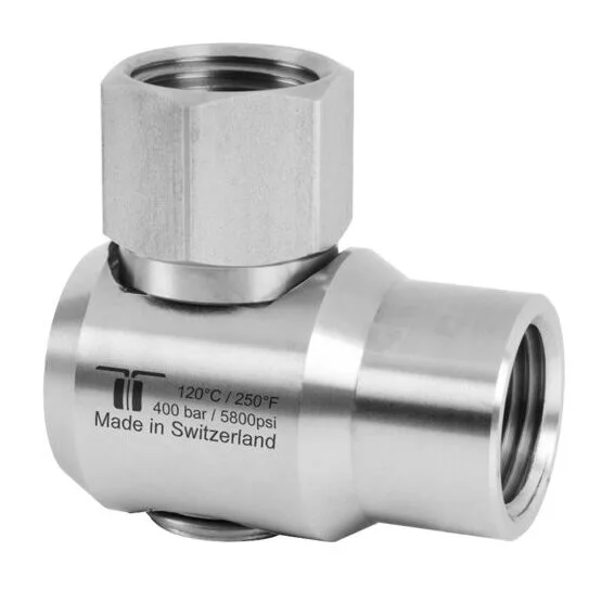 Winkeldrehgelenk 90°, INOX