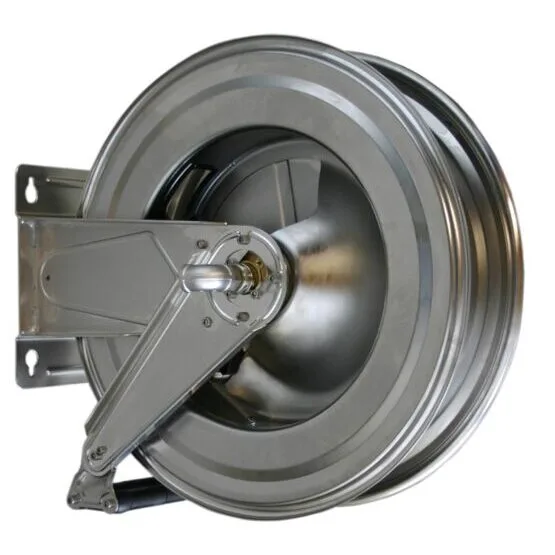 INOX Schlauchroller, ohne Schlauch
