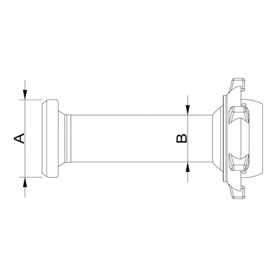 Adapter BAUER auf KUGELKUPPLUNG-System