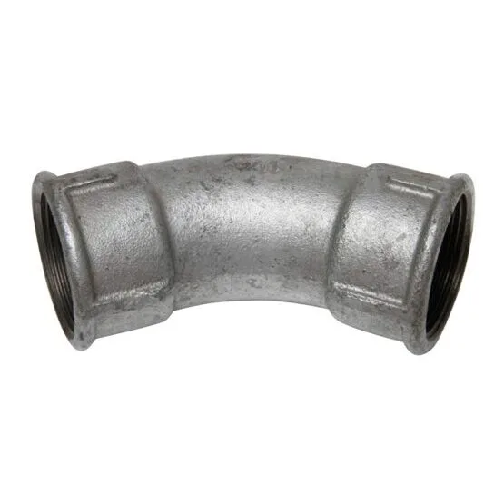 Bogen 45° lang 41 (G1/45°) TEMPERGUSSFITTING-System