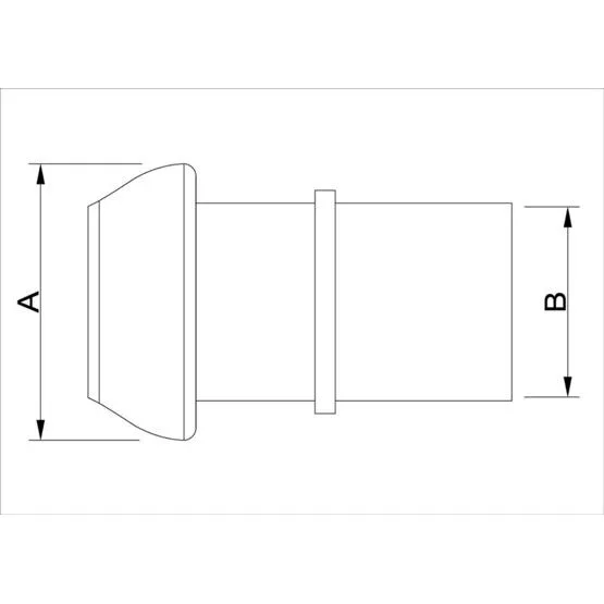 Vaterteil für Schaleneinband PERROT-System
