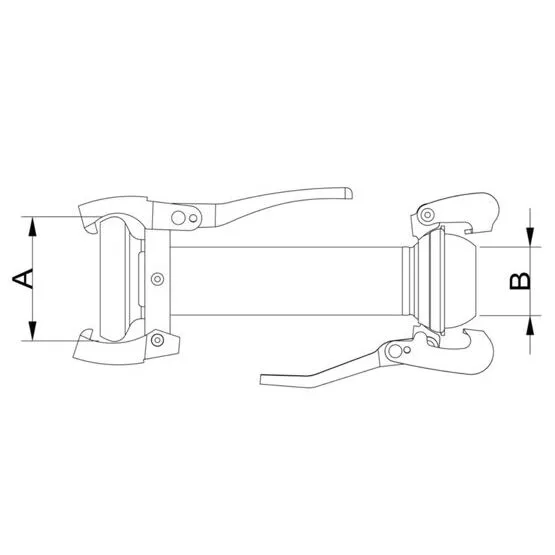 Adapter PERROT auf BAUER-System