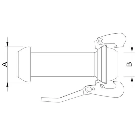Adapter PERROT auf BAUER-System