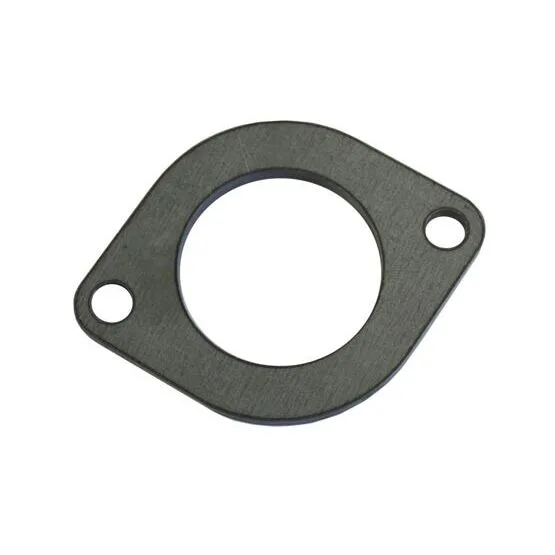 Flansch oval, schwarz