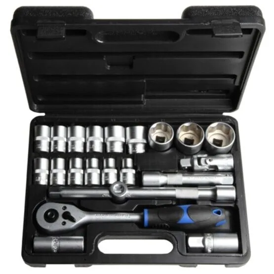 Steckschlüsselsatz 1/2", 22-teilig