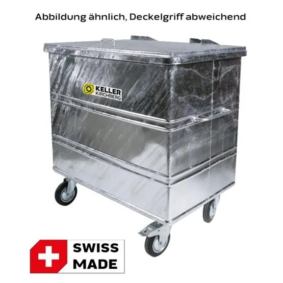 Abfallcontainer 600 l verzinkt