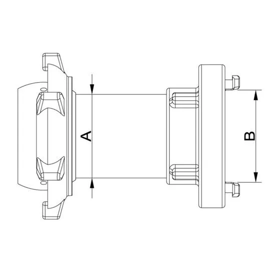 Adapter KUGELKUPPLUNG auf STORZ-System