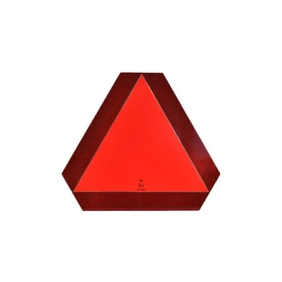 Dreieck-Aluwarntafel