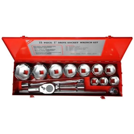 Steckschlüsselsatz Profi 1", 14-teilig