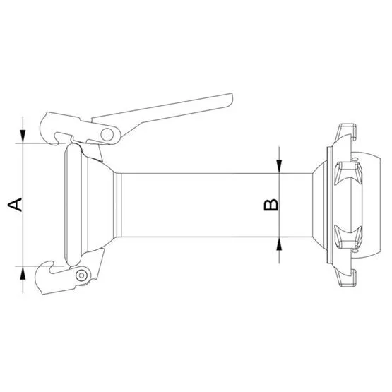 Adapter ITAL auf KUGELKUPPLUNG-System
