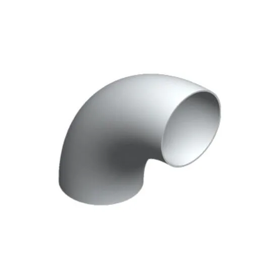 Rohrbogen 3d 90°, Aluminium