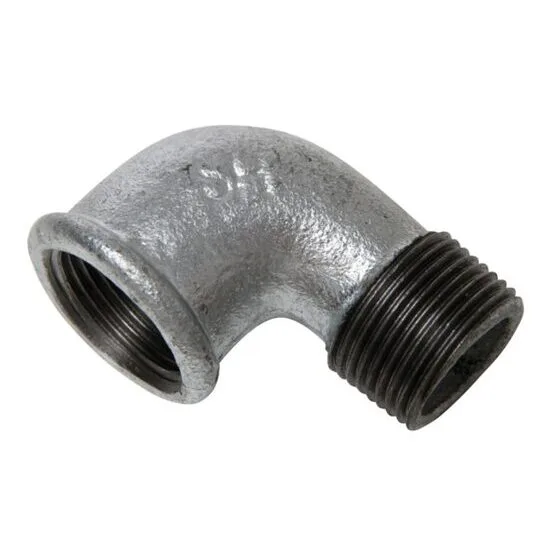 Winkel 90° reduziert 92 (A4) TEMPERGUSSFITTING-System