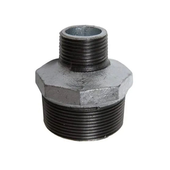 Doppelnippel reduziert 245 (N8) TEMPERGUSSFITTING-System