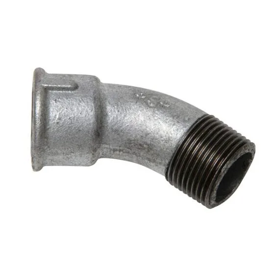 Winkel 45° 121 (A4/45°) TEMPERGUSSFITTING-System
