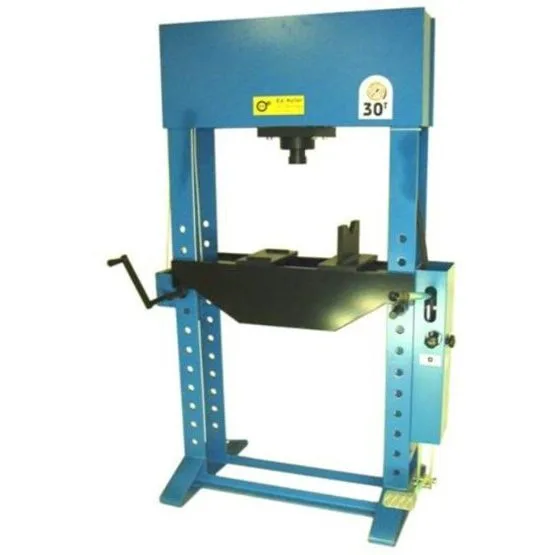 Werkstattpresse 30t mit V-Prismen