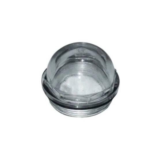 Schauglas aus Plexiglas mit O-Ring