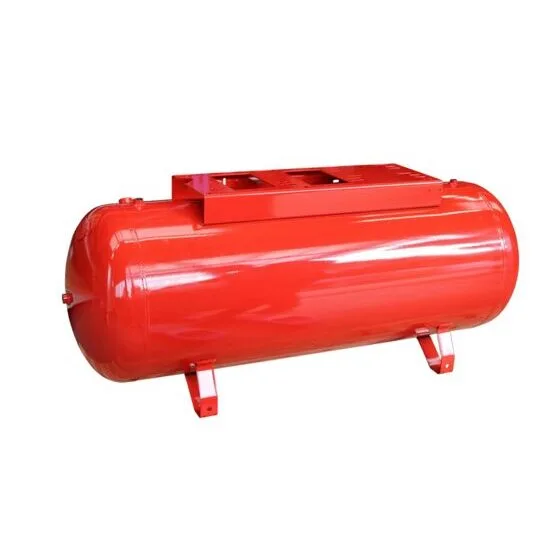 Drucklufttank liegend