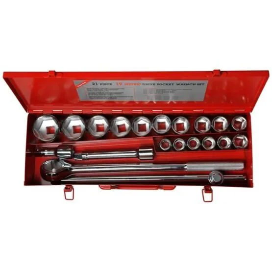 Steckschlüsselsatz Profi 3/4", 20-teilig