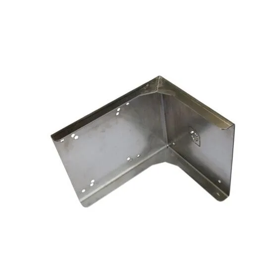 Wandmontageplatte 90° INOX