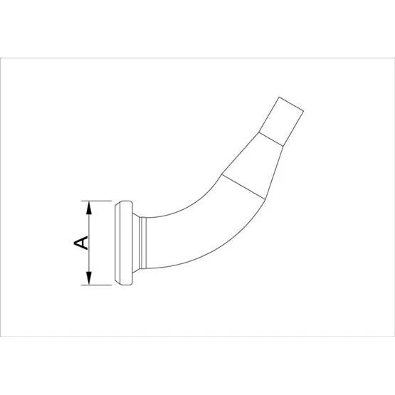 Anschlussbogen 60° Mutterteil BAUER-System